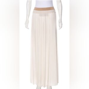 Gorgeous BCBGMaxAzria Cream Maxi Skirt Size M!